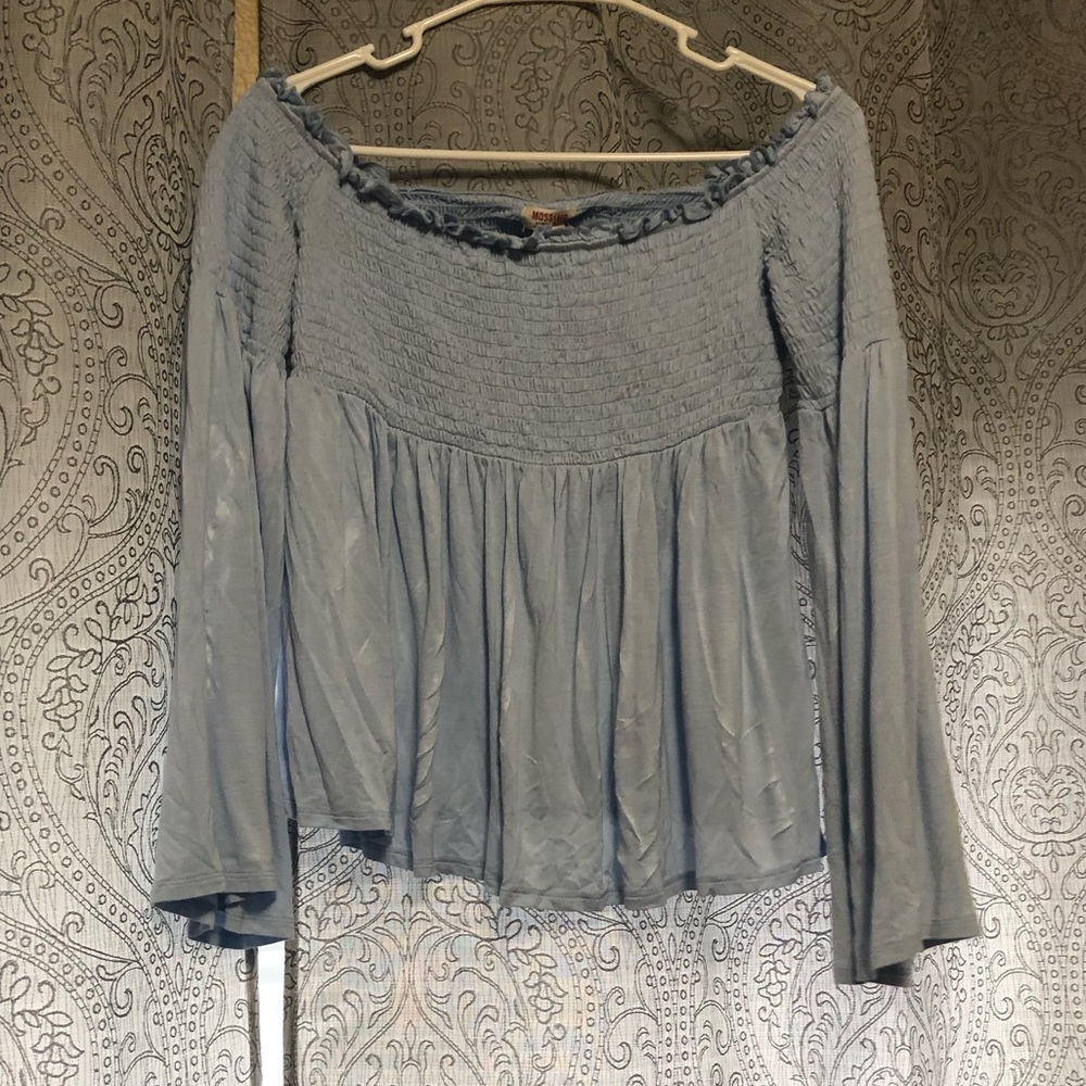 Off the shoulder cop top